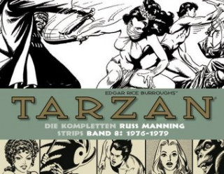 Carte Tarzan: Die kompletten Russ Manning Strips / Band 8 1976 - 1979 Edgar Rice Burroughs