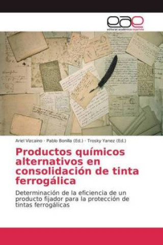 Книга Productos quimicos alternativos en consolidacion de tinta ferrogalica Ariel Vizcaino