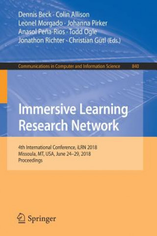 Kniha Immersive Learning Research Network Dennis Beck