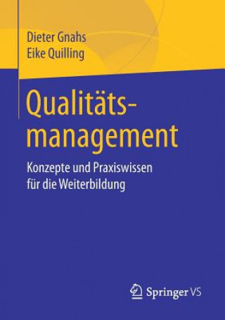 Książka Qualitatsmanagement Eike Quilling