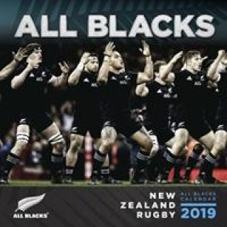 Könyv ALL BLACKS 2019 SQUARE WALL CALENDAR BROWNTROUT AU