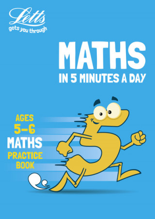 Kniha Maths in 5 Minutes a Day Age 5-6 Letts KS1