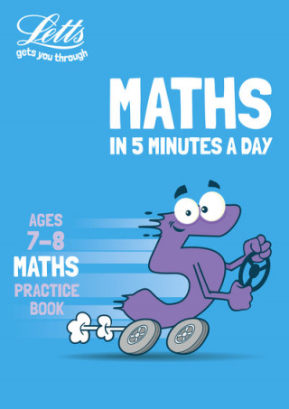 Knjiga Maths in 5 Minutes a Day Age 7-8 Letts KS2