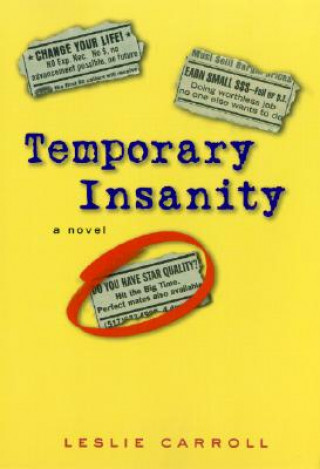 Boek Temporary Insanity Leslie Carroll