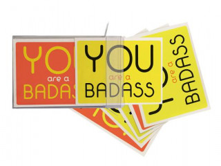 Könyv You Are a Badass (R) Notecards Jen Sincero
