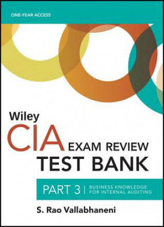 Book Wiley CIAexcel Test Bank 2019 S. Rao Vallabhaneni