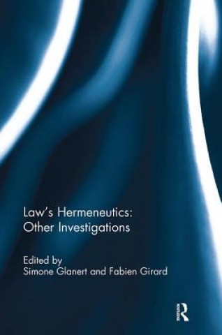 Kniha Law's Hermeneutics: Other Investigations 