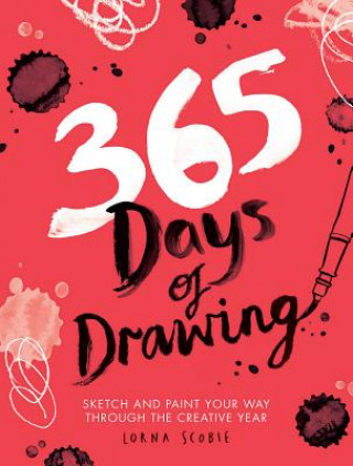 Książka 365 Days of Drawing Lorna Scobie