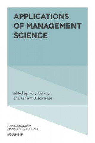 Kniha Applications of Management Science Kenneth Lawrence