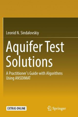 Książka Aquifer Test Solutions LEONID SINDALOVSKIY