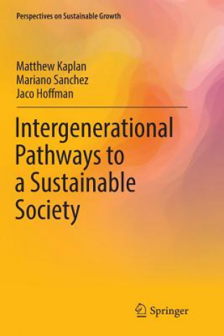 Könyv Intergenerational Pathways to a Sustainable Society MATTHEW KAPLAN