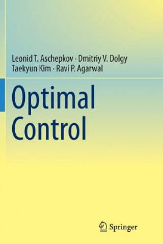 Könyv Optimal Control LEONID T. ASCHEPKOV