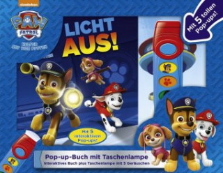 Carte PAW Patrol, Licht aus! - Pop-up-Buch mit Taschenlampe - Bilderbuch mit 5 coolen Geräuschen Phoenix International Publications Germany GmbH