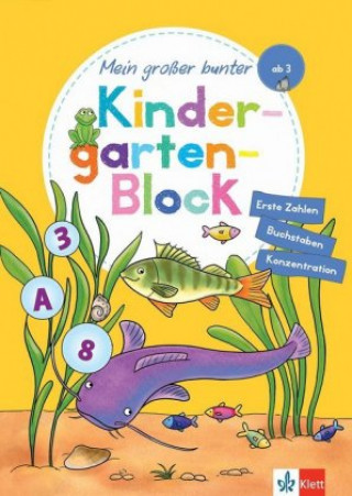 Книга Klett Mein großer bunter Kindergarten-Block 