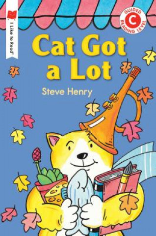 Book Cat Got a Lot Steve Henry