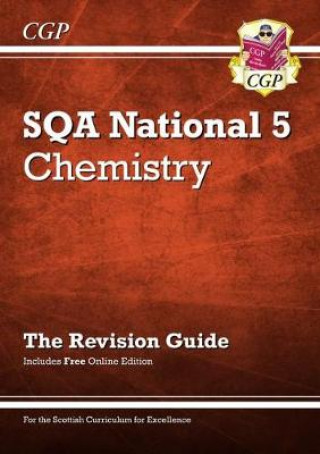 Könyv National 5 Chemistry: SQA Revision Guide with Online Edition CGP Books