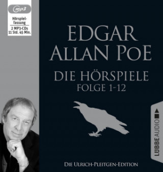 Hanganyagok Die Hörspiele - Folge 1-12, 2 Audio-CD, 2 MP3 Edgar Allan Poe
