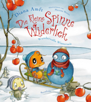 Könyv Die kleine Spinne Widerlich - Wundervolle Winterzeit Diana Amft