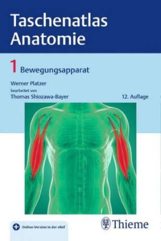 Buch Taschenatlas Anatomie, Band 1: Bewegungsapparat Werner Platzer