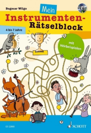 Kniha Mein Instrumenten-Rätselblock Dagmar Wilgo