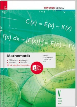 Kniha Mathematik V HLW/HLM/HLK, inkl. digitalem Zusatzpaket Friedrich Tinhof