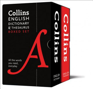 Carte English Dictionary and Thesaurus Boxed Set Collins Dictionaries