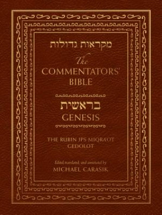 Könyv Commentators' Bible: Genesis Michael Carasik