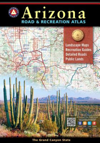 Nyomtatványok Arizona Road & Recreation Atlas, 10th Edition Benchmark Maps &amp; Atlases