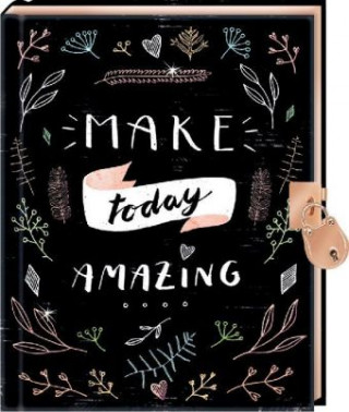 Carte Tagebuch - Handlettering - Make today amazing 