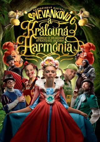 Book Spievankovo 6 a kráľovná Harmónia - DVD Mária Podhradská