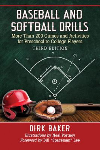 Könyv Baseball and Softball Drills Dirk Baker