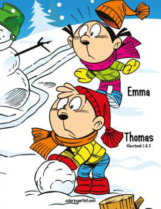 Carte Emma & Thomas Kleurboek 1 & 2 Nick Snels