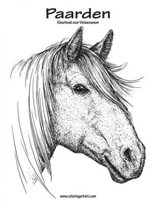 Carte Paarden Kleurboek voor Volwassenen 1 Nick Snels