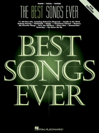 Книга The Best Songs Ever Hal Leonard Corp