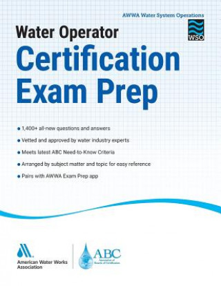 Knjiga Water Operator Certification Exam Prep Handbook American Water Works Association (AWWA)