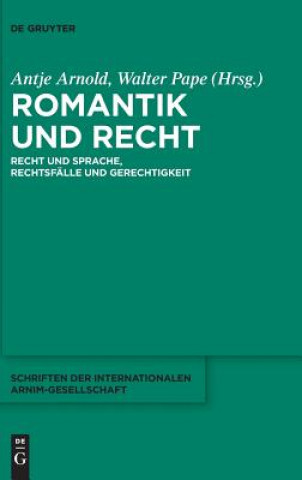 Knjiga Romantik und Recht Antje Anrold