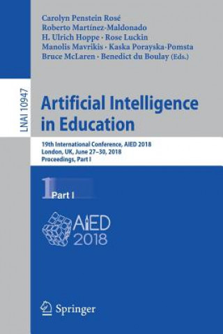 Kniha Artificial Intelligence in Education Carolyn Penstein Rosé