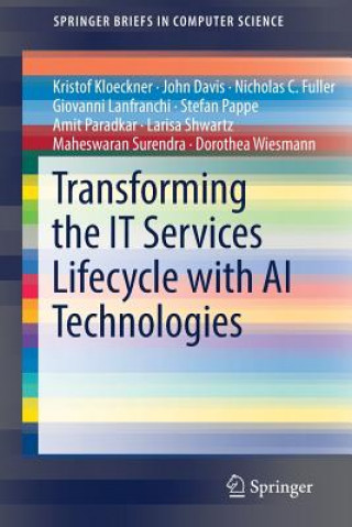 Βιβλίο Transforming the IT Services Lifecycle with AI Technologies Kristof Kloeckner