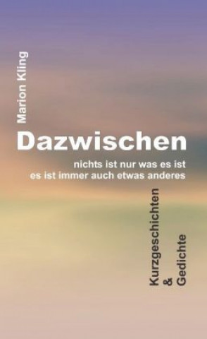 Knjiga Dazwischen Marion Kling