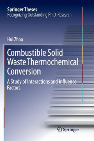 Kniha Combustible Solid Waste Thermochemical Conversion HUI ZHOU