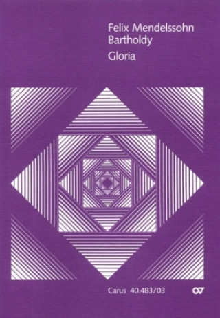 Materiale tipărite Gloria in Es-Dur, Klavierauszug Felix Mendelssohn Bartholdy