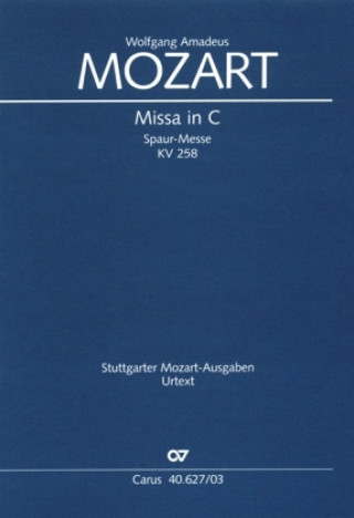 Carte Missa in C (Klavierauszug) Wolfgang Amadeus Mozart