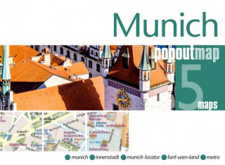 Tiskovina Munich PopOut Map Popout Maps