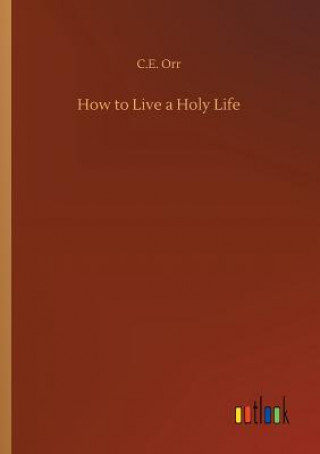 Kniha How to Live a Holy Life C E Orr