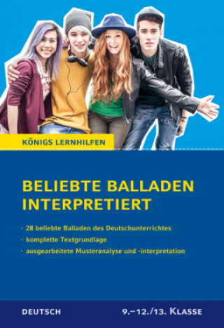 Kniha Beliebte Balladen interpretiert. Wolfhard Keiser