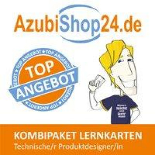 Könyv AzubiShop24.de Kombi-Paket Lernkarten Technische/-r Produktdesigner/-in Michaela Rung-Kraus