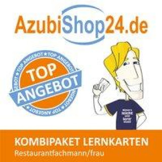 Carte AzubiShop24.de Kombi-Paket Lernkarten Restaurantfachmann/-frau Michaela Rung-Kraus