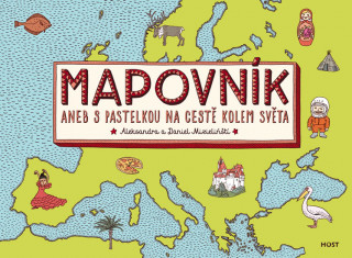 Könyv Mapovník Daniel Mizieliński