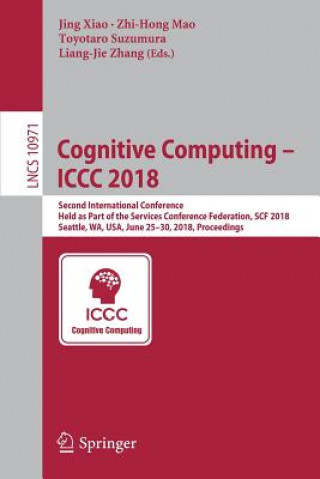 Kniha Cognitive Computing - ICCC 2018 Jing Xiao