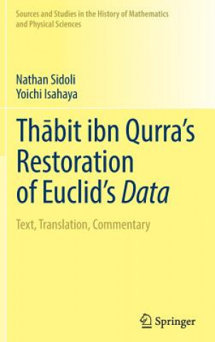 Kniha Thabit ibn Qurra's Restoration of Euclid's Data Nathan Sidoli